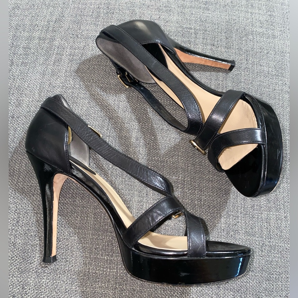 Cole Haan Black Leather Sandals